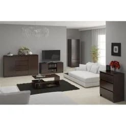 TV-pöytä NORE RTV K120, Ruskea -Olohuoneen kalusteet myymälä tv poyta nore rtv k120 ruskea f0096 palaute reference