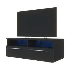 TV-pöytä Selsey Phiris, Musta