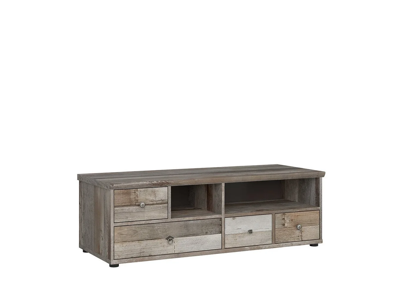 Black Red White TV-pöytä Tarbes 4S, Ruskea 1 Black Red White TV-pöytä Tarbes 4S, Ruskea