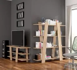 Meblocross TV-pöytä Via, Tammi. 7 Meblocross TV-pöytä Via, Tammi. -Olohuoneen kalusteet myymälä tv poyta via tammi 8317a palaute reference