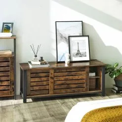 TV-taso 110x40x45 Cm, Pähkinä 8 TV-taso 110x40x45 Cm, Pähkinä -Olohuoneen kalusteet myymälä tv taso 110x40x45 cm pahkina 8820d netistai reference