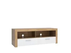 Black Red White TV-taso Balder, Valkoinen/tammi -Olohuoneen kalusteet myymälä tv taso balder valkoinentammi b95ad hinta reference