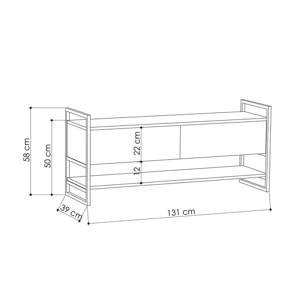TV-taso Kalune Design 776, Harmaa 4 TV-taso Kalune Design 776, Harmaa - Image 4