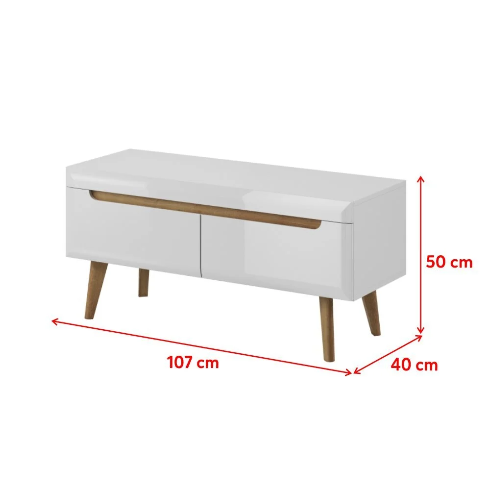 Selsey TV-taso Living II, Valkoinen 6 Selsey TV-taso Living II, Valkoinen - Image 6