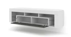 TV-taso RTV Kaya, Valkoinen/harmaa -Olohuoneen kalusteet myymälä tv taso rtv kaya valkoinenharmaa 58ba6 palaute reference