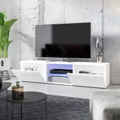 Selsey TV-taso Tenus, Valkoinen. -Olohuoneen kalusteet myymälä tv taso tenus valkoinen 0d747 hinta reference