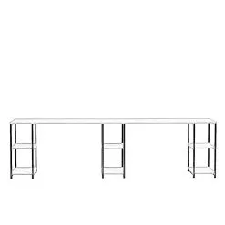 Työpöytä Kalune Design Sade, Ruskea/musta 8 Työpöytä Kalune Design Sade, Ruskea/musta -Olohuoneen kalusteet myymälä tyopoyta kalune design sade ruskeamusta 8a415 netistai reference