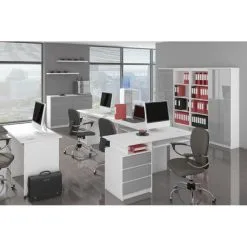 Työpöytä NORE A7, Oikea, Valkoinen/vaaleanharmaa. -Olohuoneen kalusteet myymälä tyopoyta nore a7 oikea valkoinenvaaleanharmaa 9a8d2 netistai reference