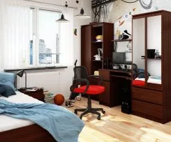 Työpöytä Piksel, Tummanruskea -Olohuoneen kalusteet myymälä tyopoyta piksel tummanruskea 7cf2d palaute reference