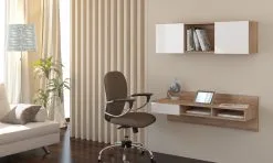 Meblocross Työpöytä Uno, Tammi/valkoinen. -Olohuoneen kalusteet myymälä tyopoyta uno tammivalkoinen 73b34 hinta reference