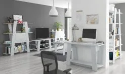 Meblocross Työpöytä Via, Valkoinen. -Olohuoneen kalusteet myymälä tyopoyta via valkoinen 465b0 palaute reference