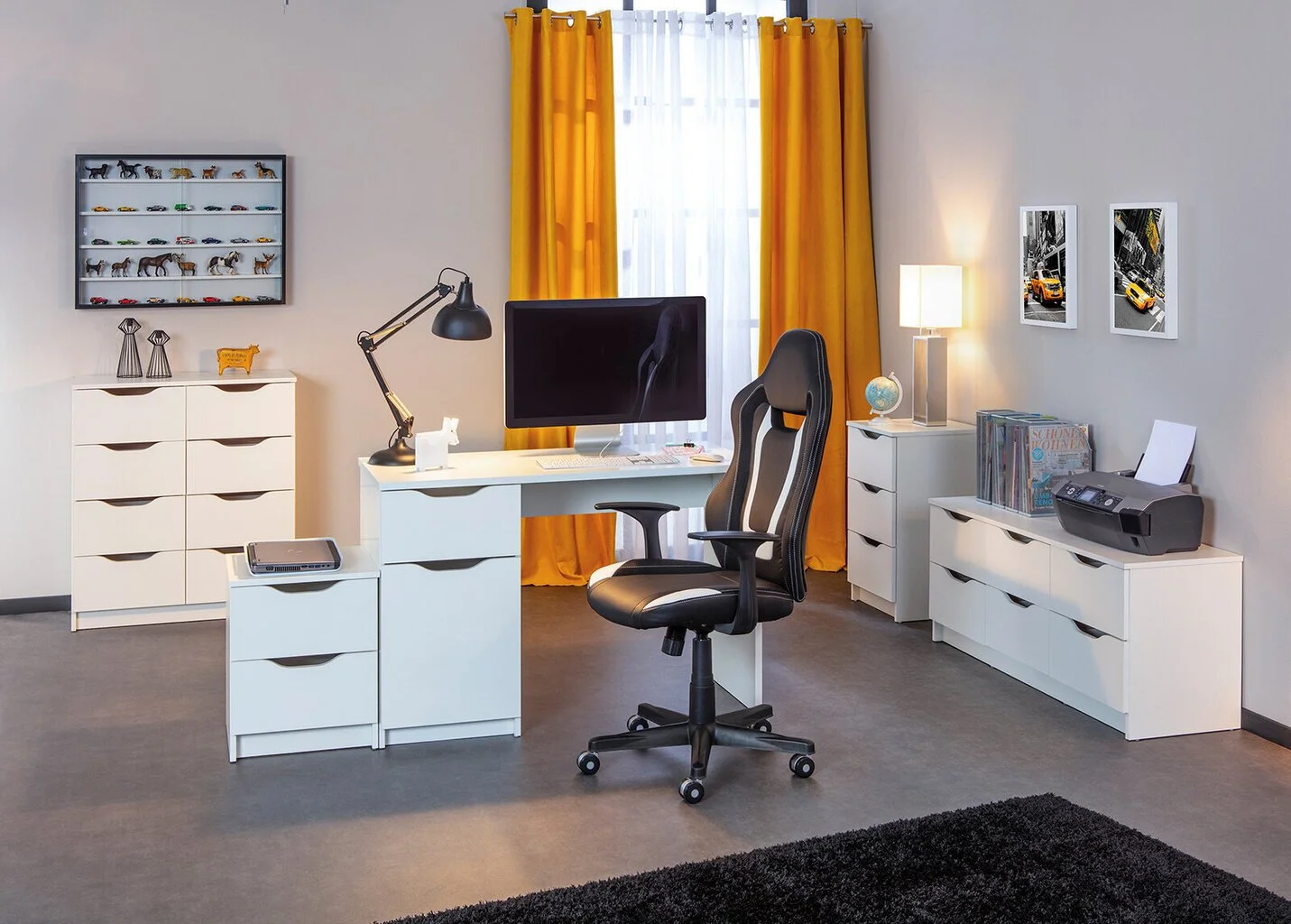 Työtuoli A2A Coollife, Musta/valkoinen 1 Työtuoli A2A Coollife, Musta/valkoinen