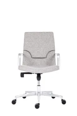 Työtuoli Wood Garden Diamond Low Back, Harmaa