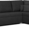 Universaali Pehmeä Kulmasohva Bellezza Milo1, Musta, Oikea Vaihtoehto
