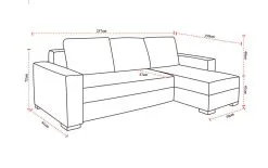 NORE Universal Kulmasohva Newark, Vaaleanharmaa / Musta 8 NORE Universal Kulmasohva Newark, Vaaleanharmaa / Musta -Olohuoneen kalusteet myymälä universal kulmasohva newark vaaleanharmaa musta a3e2a netistai reference