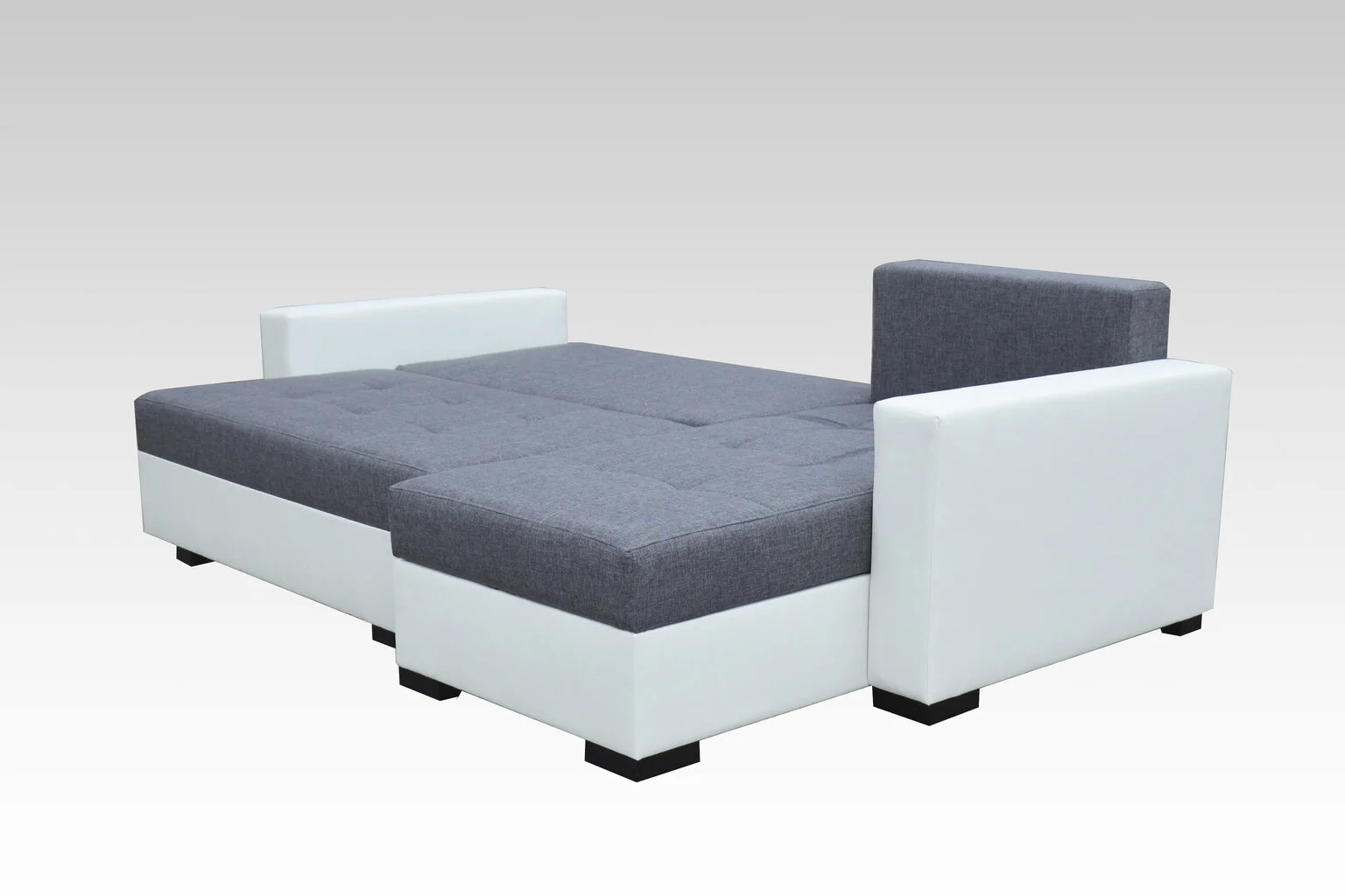 NORE Universal Kulmasohva Newark, Vaaleanharmaa / Musta 2 NORE Universal Kulmasohva Newark, Vaaleanharmaa / Musta - Image 2
