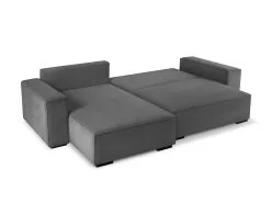 Universaali Pehmeä Kulmasohva Micadoni Home Eveline 4S, Harmaa -Olohuoneen kalusteet myymälä universalus minkstas kampas micadoni home eveline 4s b943a osta reference