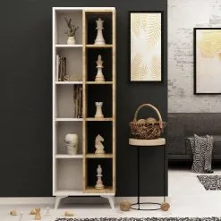 Vapaasti Seisova Hylly Kalune Design Enzamu, Valkoinen/ruskea 5 Vapaasti Seisova Hylly Kalune Design Enzamu, Valkoinen/ruskea -Olohuoneen kalusteet myymälä vapaasti seisova hylly kalune design enzamu valkoinenruskea 7ad77 hinta reference