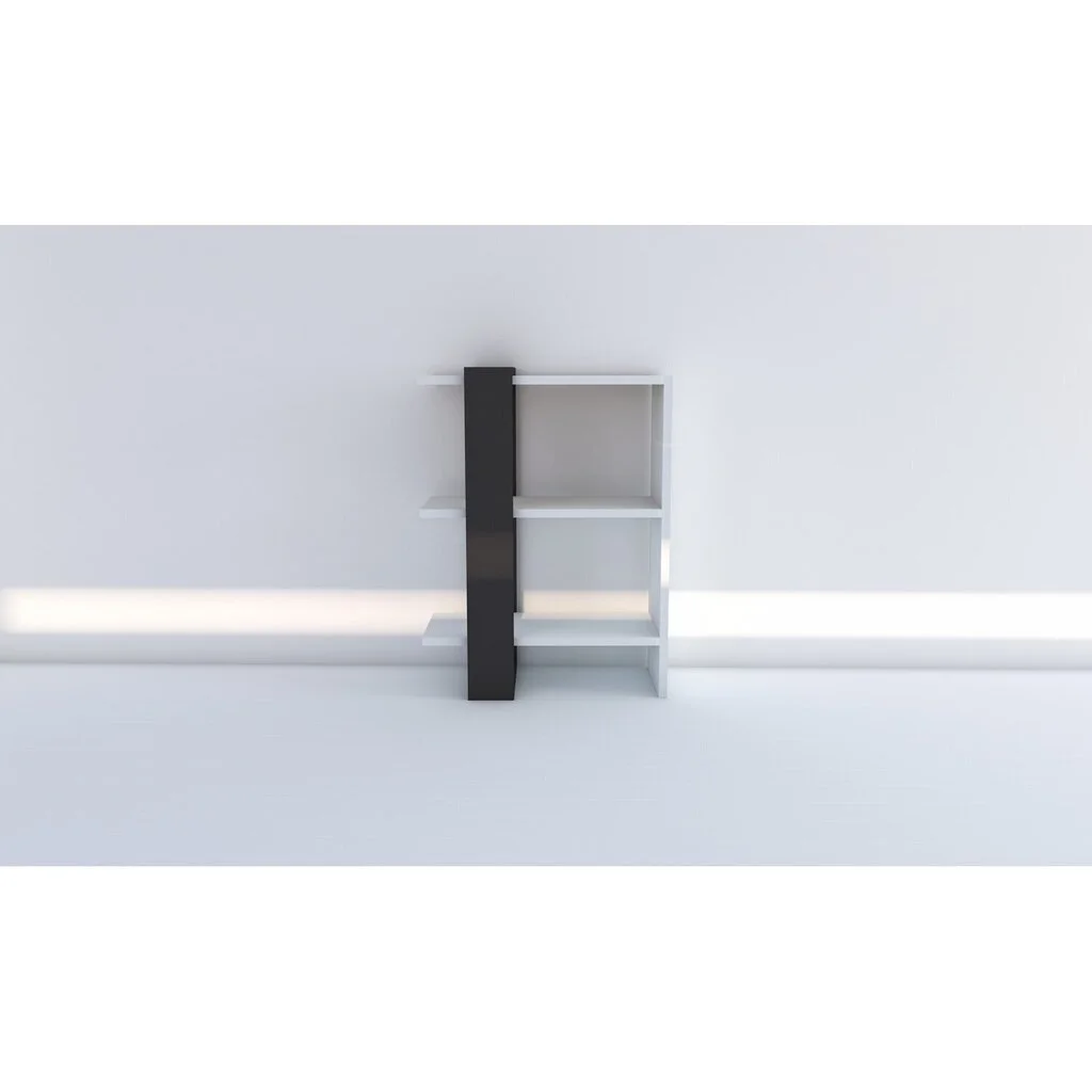 Vapaasti Seisova Hylly Kalune Design Funda, Valkoinen/harmaa 2 Vapaasti Seisova Hylly Kalune Design Funda, Valkoinen/harmaa - Image 2