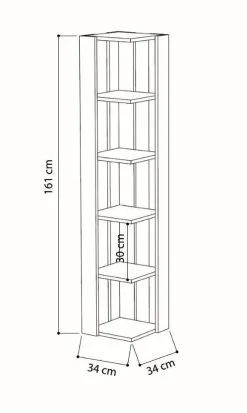 Vapaasti Seisova Hylly Kalune Design Nati, Valkoinen -Olohuoneen kalusteet myymälä vapaasti seisova hylly kalune design nati valkoinen f2e0f netistai reference