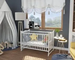 Bobas Vauvansänky Bob Julia, 120x60 Cm, Valkoinen -Olohuoneen kalusteet myymälä vauvansanky bob julia 120x60 cm valkoinen 054f2 netistai reference