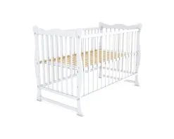 Bobas Vauvansänky Bob Julia, 120x60 Cm, Valkoinen