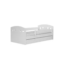 Vauvansänky Patjalla Kocot Kids Julia, 80x160 Cm, Valkoinen