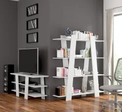 Meblocross Via 140 Hylly, Valkoinen.. -Olohuoneen kalusteet myymälä via 140 hylly valkoinen fbc46 palaute reference