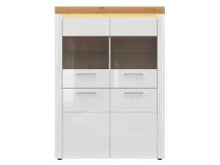 Black Red White Vitriini BRW Horton, 119x166 Cm, Valkoinen/ruskea 4 Black Red White Vitriini BRW Horton, 119x166 Cm, Valkoinen/ruskea -Olohuoneen kalusteet myymälä vitriini brw horton 119x166 cm valkoinenruskea 2fd8a hinta reference