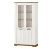 Szynaka Meble Vitriini Country 12, Ruskea/valkoinen.