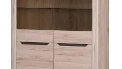 Szynaka Meble Vitriini Desjo 02, Ruskea. -Olohuoneen kalusteet myymälä vitriini desjo 02 ruskea 95933 netistai reference