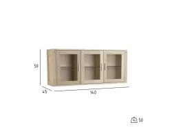 Furnhouse Vitriinikaappi TEXAS -Olohuoneen kalusteet myymälä vitriinikaappi texas eb286 netistai reference