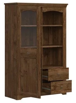 Black Red White Vitriinit Patras REG1W2S, Ruskea 8 Black Red White Vitriinit Patras REG1W2S, Ruskea -Olohuoneen kalusteet myymälä vitriinit patras reg1w2s ruskea 7a7b6 netistai reference