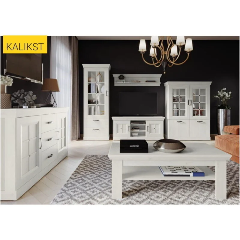 Forte Vtriinikaappi Kalikst II, Snowy Tammi 3 Forte Vtriinikaappi Kalikst II, Snowy Tammi - Image 3