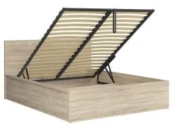 Black Red White Vuode BRW Tetrix 140/B, Tammimaali, 200x90 -Olohuoneen kalusteet myymälä vuode brw tetrix 140b tammimaali 505f4 netistai reference