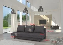 NORE Vuodesohva Amaza, Harmaa 7 NORE Vuodesohva Amaza, Harmaa -Olohuoneen kalusteet myymälä vuodesohva amaza harmaa d12b5 palaute reference