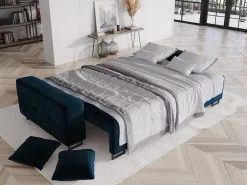 Vuodesohva Micadoni Home Byron 3S, Sininen -Olohuoneen kalusteet myymälä vuodesohva micadoni home byron 3s sininen 28c87 halvempi reference