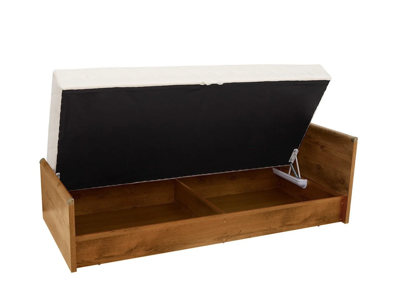 Black Red White Yhden Hengen Vuode Indiana JLOZ90, Ruskea 4 Black Red White Yhden Hengen Vuode Indiana JLOZ90, Ruskea - Image 4