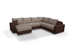 Yleinen Pehmeä Kulmasohva Gustaw 05, Beige/ruskea Väri