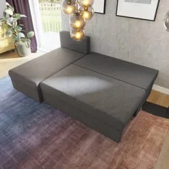 Yleiskäyttöinen Pehmeä Kulmasohva Selsey Amarga, Harmaa -Olohuoneen kalusteet myymälä yleiskayttoinen pehmea kulmasohva selsey amarga harmaa 4d806 netistai reference