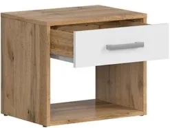 Black Red White Yökaappi Matos, Valkoinen/tammi 8 Black Red White Yökaappi Matos, Valkoinen/tammi -Olohuoneen kalusteet myymälä yokaappi matos valkoinentammi b8430 netistai reference