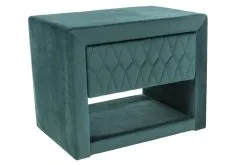 Signal Meble Yöpöytä Azurro Velvet, Vihreä