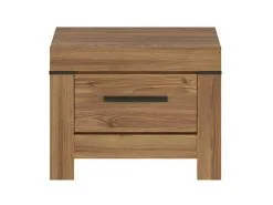 Black Red White Yöpöytä BRW Bali, Ruskea.