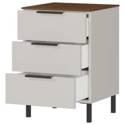 Germania Yöpöytä California 1479, Vaaleanharmaa/tummanruskea -Olohuoneen kalusteet myymälä yopoyta california 1479 vaaleanharmaatummanruskea 5bc32 hinta reference