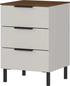 Germania Yöpöytä California 1479, Vaaleanharmaa/tummanruskea -Olohuoneen kalusteet myymälä yopoyta california 1479 vaaleanharmaatummanruskea 6a3bb netistai reference