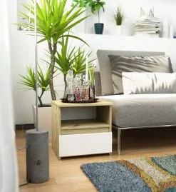 Akord Yöpöytä CL1, Ruskea/valkoinen -Olohuoneen kalusteet myymälä yopoyta cl1 ruskeavalkoinen ec76d hinta reference