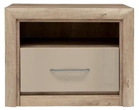 Black Red White Yöpöytä Koen II 1S, Tammi / Hiekka 1 Black Red White Yöpöytä Koen II 1S, Tammi / Hiekka