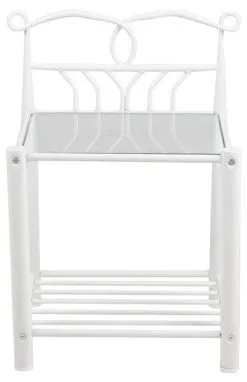 Yöpöytä Line, Valkoinen