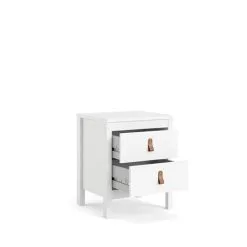 Yöpöytä Tvilum Madrid 2, Valkoinen -Olohuoneen kalusteet myymälä yopoyta tvilum madrid 2 valkoinen c25c7 netistai reference