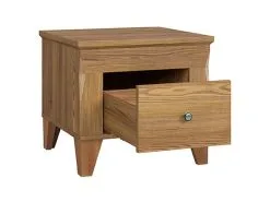 Black Red White Yöpöytäkaappi Bergen 1S, Ruskea -Olohuoneen kalusteet myymälä yopoytakaappi bergen 1s ruskea 2055d netistai reference